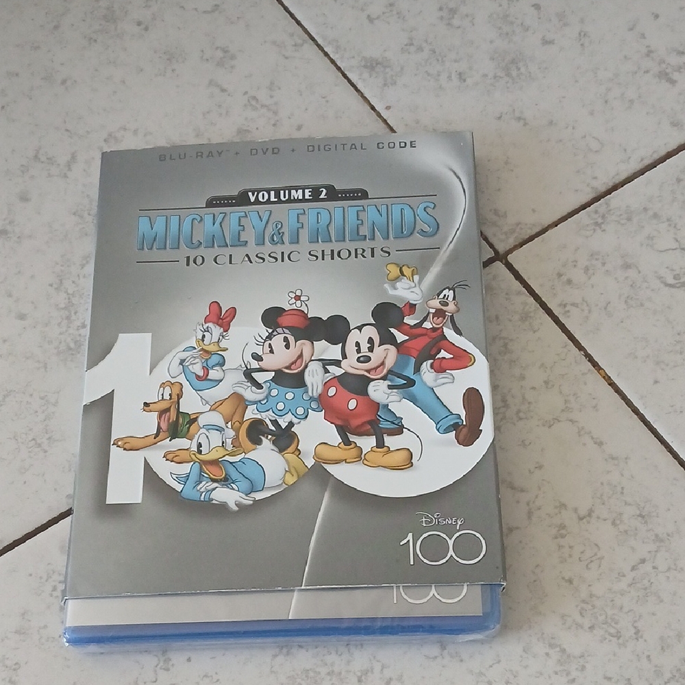 Disney 100th Anniversary Blu-Ray - Blue and Gray